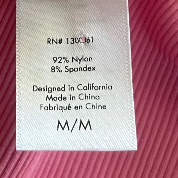 NWT Lspace Bree One Piece Classic in Pink Size Medium - Picture 7 of 15